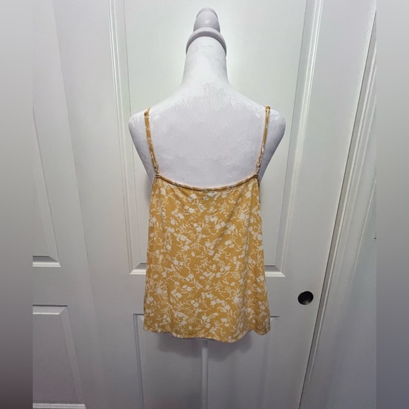 Old Navy Yellow/White floral print cami - Picture 2 of 9